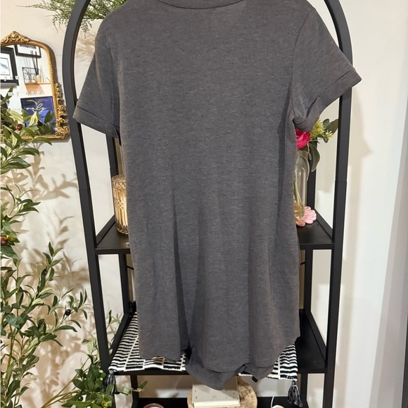 endless blu Gray Relaxed Short Sleeve T-Shirt dress size small - Picture 6 of 7